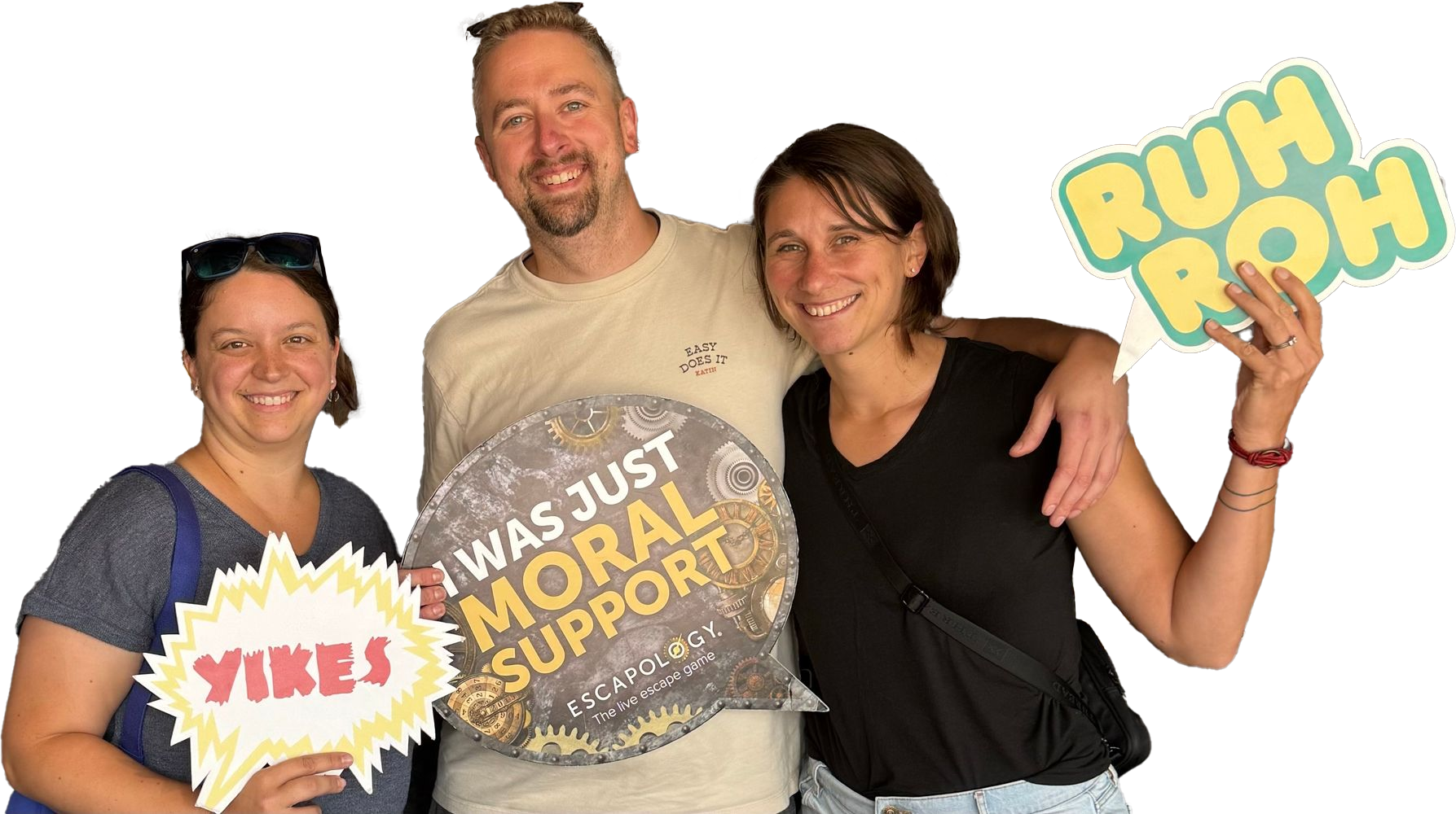 Post escape room defeat in San Antonio - maybe stick to compliance?